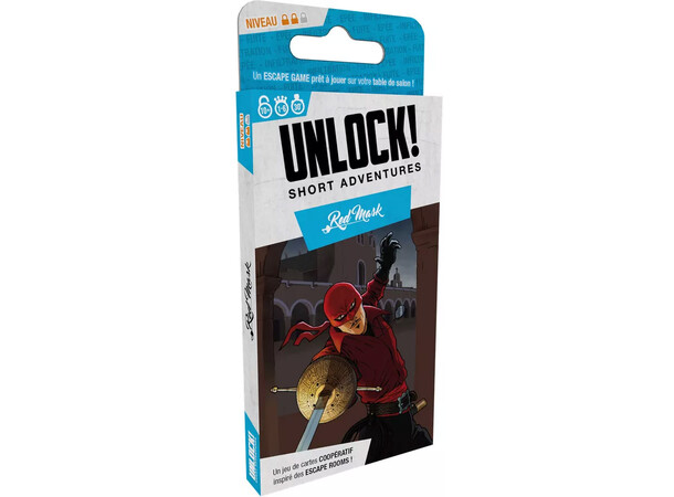 Unlock Short 7 Red Mask Brädspel 