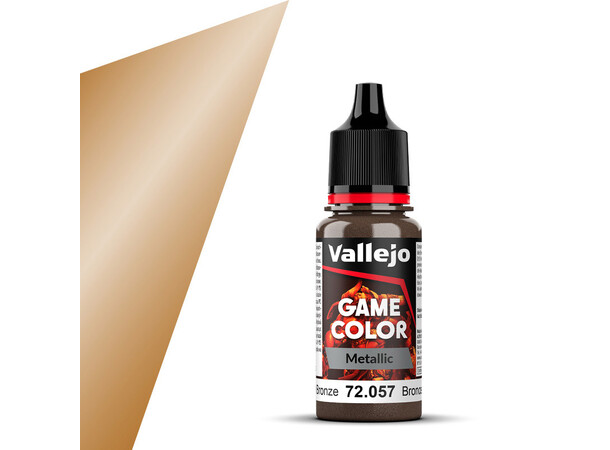Vallejo Game Color Bright Bronze 18ml - Metallic 
