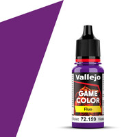 Vallejo Game Color Fluorescent Violet 18ml - Fluo
