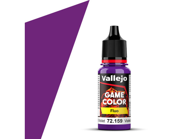 Vallejo Game Color Fluorescent Violet 18ml - Fluo 