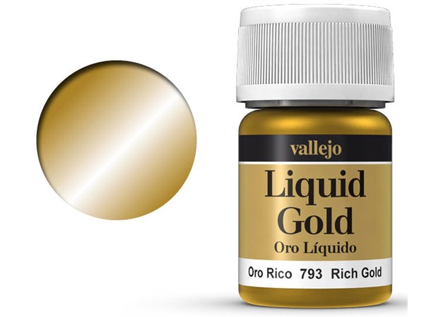 Vallejo Liquid Rich Gold 35ml