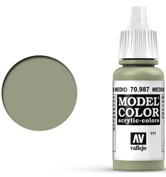 Vallejo Model Color Medium Grey 17ml Tilsvarer XF-20