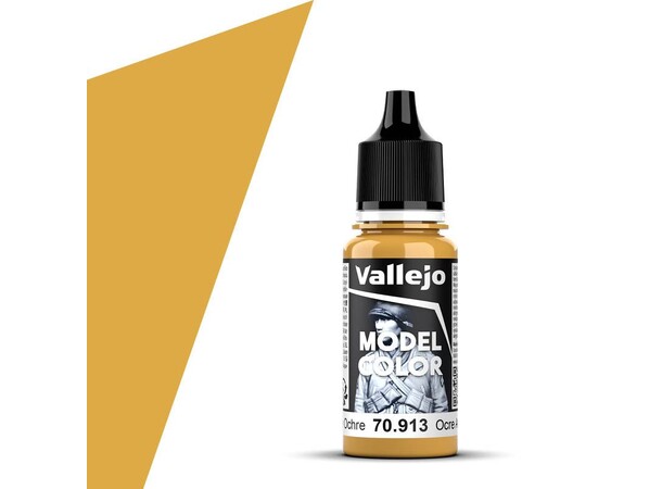 Vallejo Model Color Yellow Ochre 17ml Tilsvarer 4673AP 
