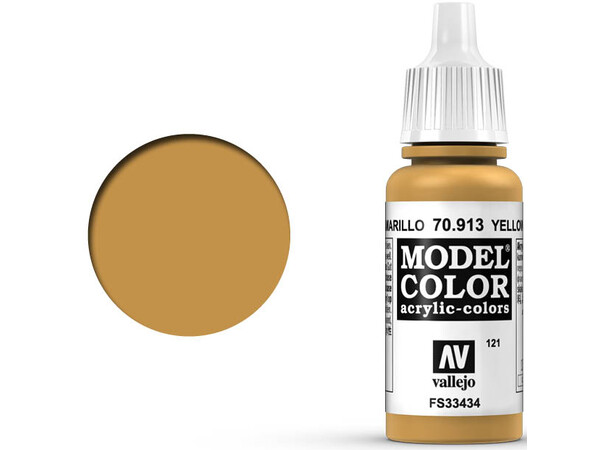 Vallejo Model Color Yellow Ochre 17ml 