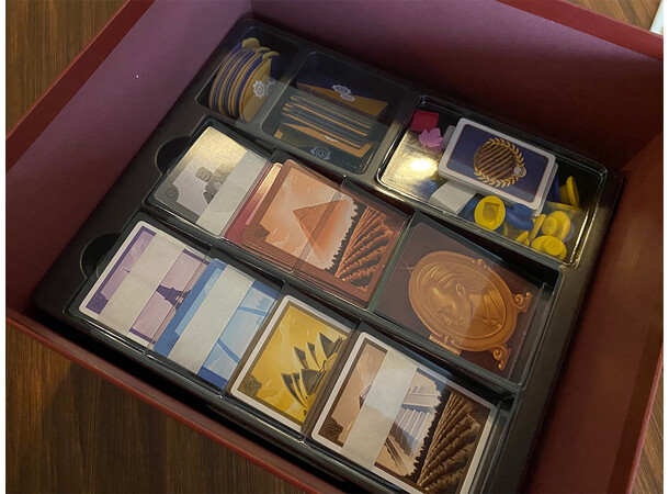 Viticulture Wine Crate Organizer Box Oppbevaringsboks for Viticulture 