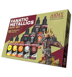 Warpaints Fanatic Metallics Paint Set The Army Painter