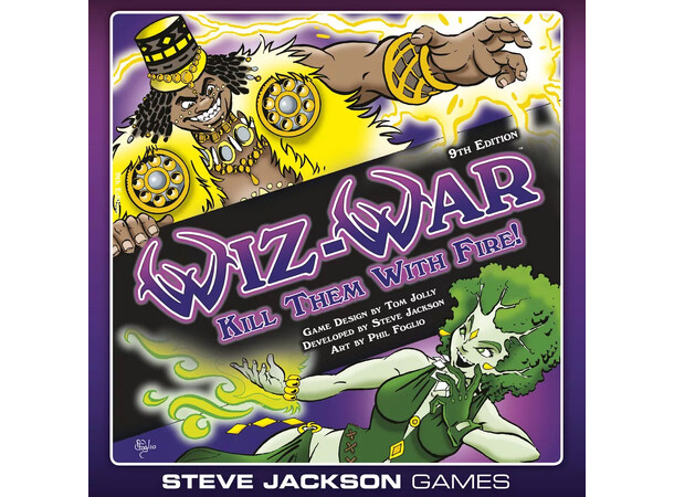 Wiz-War Brettspill 9th Edition