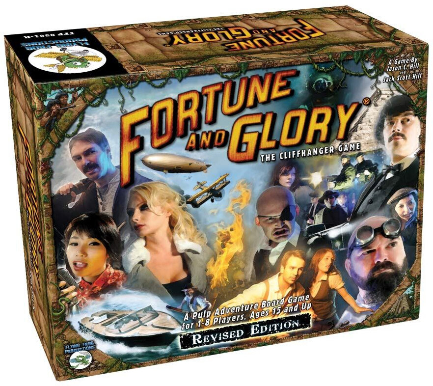 Fortune and Glory Brettspill Revised Ed. Revised Edition