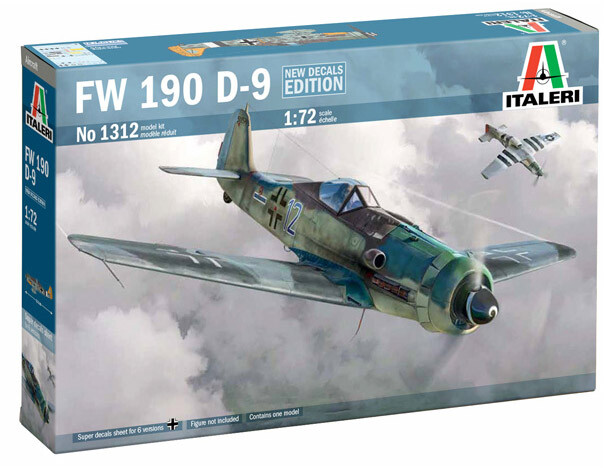FW 190 D-9 Italeri 1:72 Byggesett