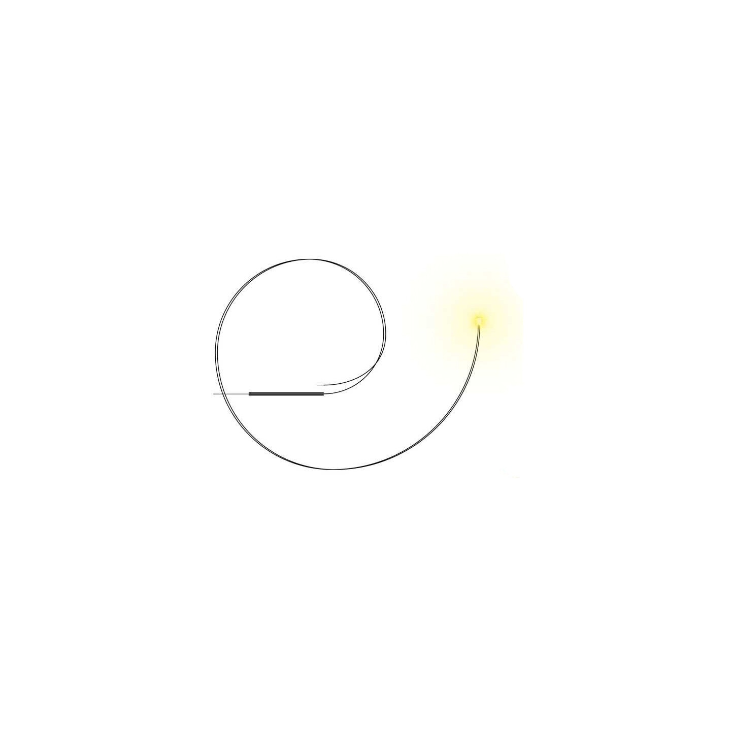 LED Light Warm White - 1mm (10 stk) Green Stuff World