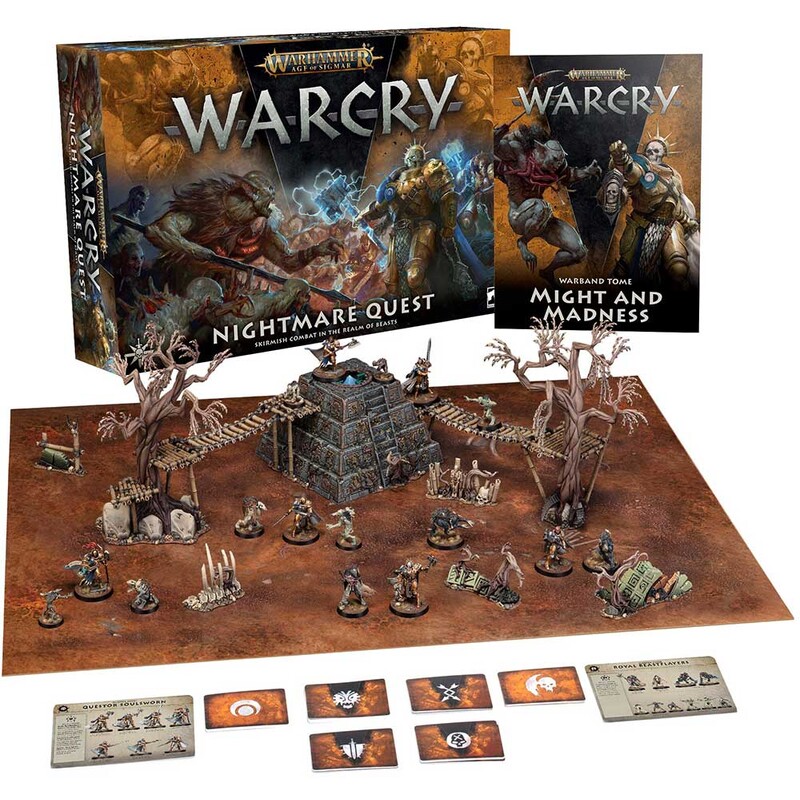 Warcry Nightmare Quest Expansion Warhammer Age of Sigmar - Gamezone.no