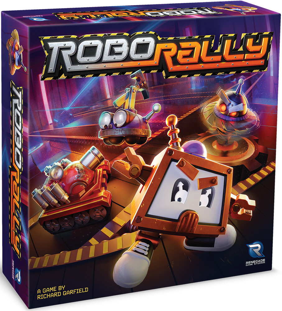 Robo Rally Brettspill 2023 utgave