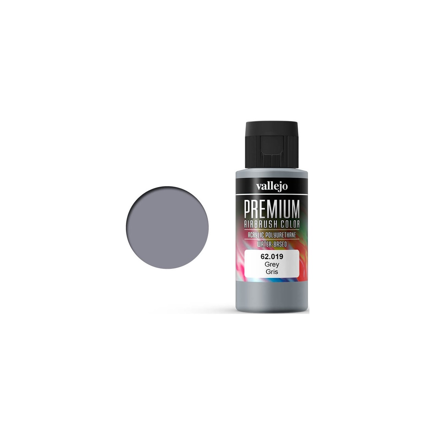 Vallejo Premium Grey 60ml Premium Airbrush Color