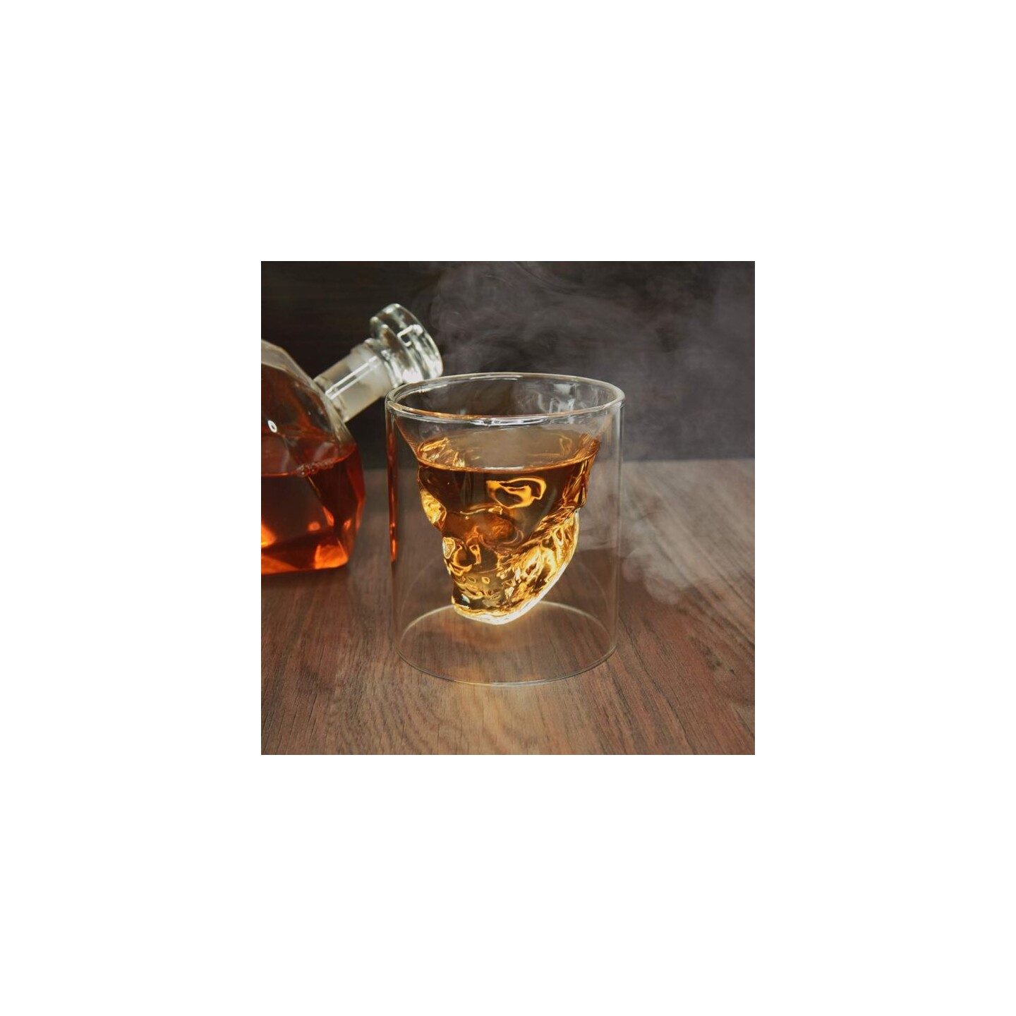 Hodeskalle Shotteglass - 1 stk Skull Shot Glass