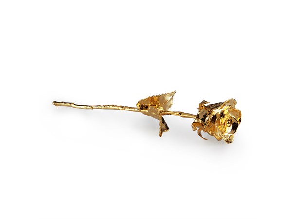 24K Golden Rose m/ gaveeske 