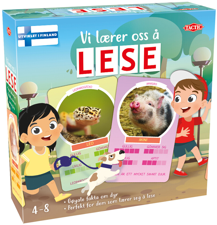 Vi lærer å lese Lærespill Norsk utgave