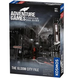 Adventure Games The Gloom City File Brettspill