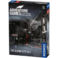 Adventure Games The Gloom City File Brädspel