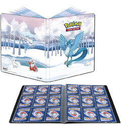 Album Pokemon 9 Pocket Frosted Forest Ultra Pro Portfolio - Plass til 180 kort