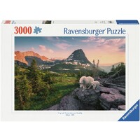 Alpine Goat With Baby 3000 biter Puslespill - Ravensburger Puzzle