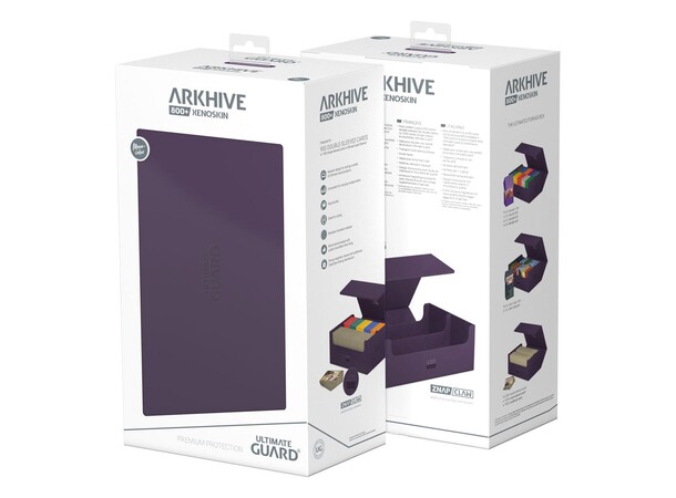 Arkhive Xenoskin 800+ Lilla Ultimate Guard - Monocolor 