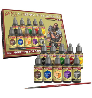 Army Painter Speedpaint Starter Set 2.0 10 malinger + 1 Pensel