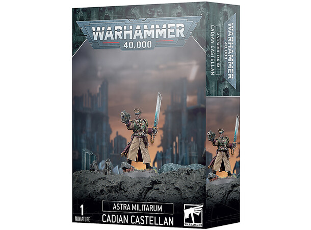 Astra Militarum Cadian Castellan Warhammer 40K
