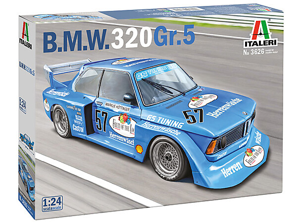 BMW 320 Group 5 Italeri 1:24 Byggesett