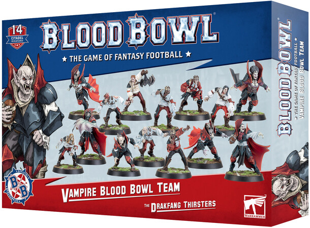 Blood Bowl Team The Drakfang Thirsters Vampire Team