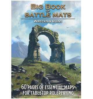 Book of Battle Mats BIG Wrecks/Ruins
