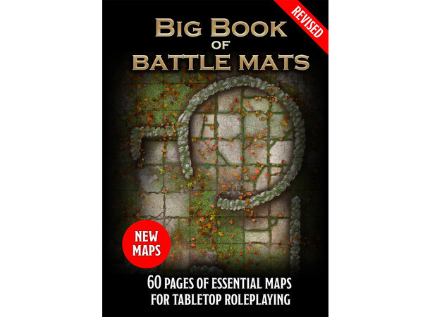Book of Battlemats BIG Revised Edition Spiralbunden - 2,5 cm rutnät 