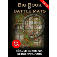 Book of Battlemats BIG Revised Edition Spiralbunden - 2,5 cm rutnät