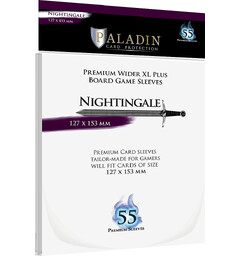 Brettspill Kortbeskyttere 55 stk 127x153 Paladin Nightingale Wider XL Plus