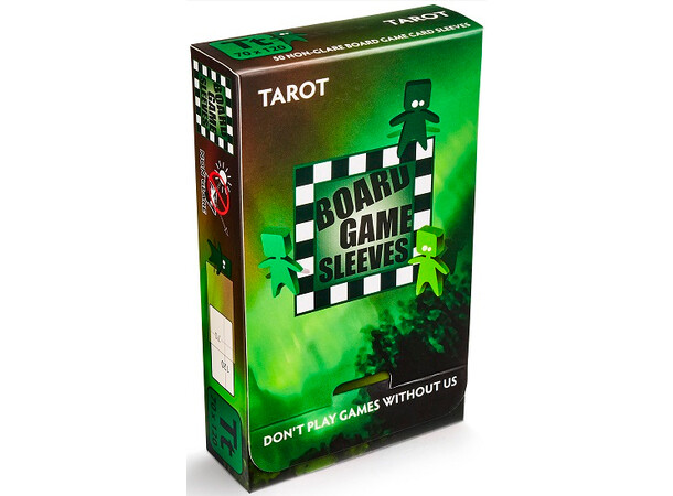 Brädspel Kortskydd 50 st 70x120 Matte Non Glare Tarot 