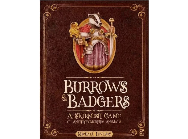 Burrows & Badgers Regelbok A Skirmish Game Anthropomorpic Animals
