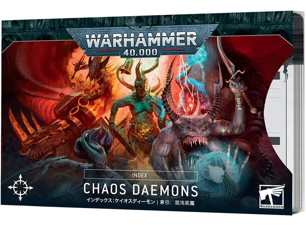 Chaos Daemons Index Cards Warhammer 40K