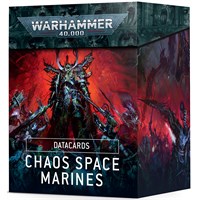 Chaos Space Marines Datacards Warhammer 40K