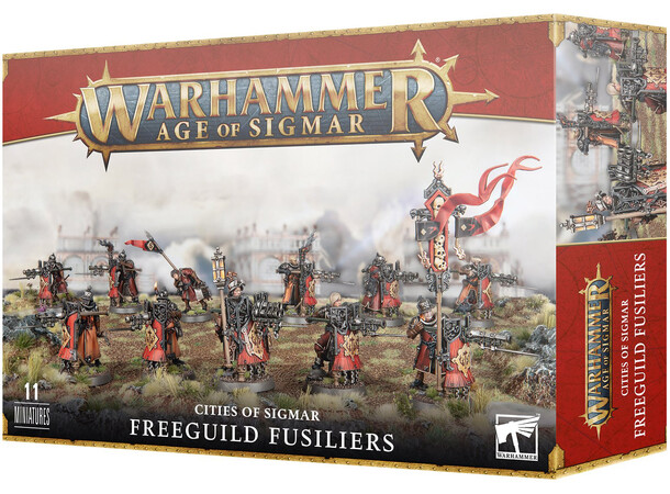 Cities of Sigmar Freeguild Fusilliers Warhammer Age of Sigmar