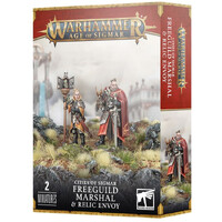 Cities of Sigmar Freeguild Marshal & Rel Warhammer Age of Sigmar - Relic Envoy