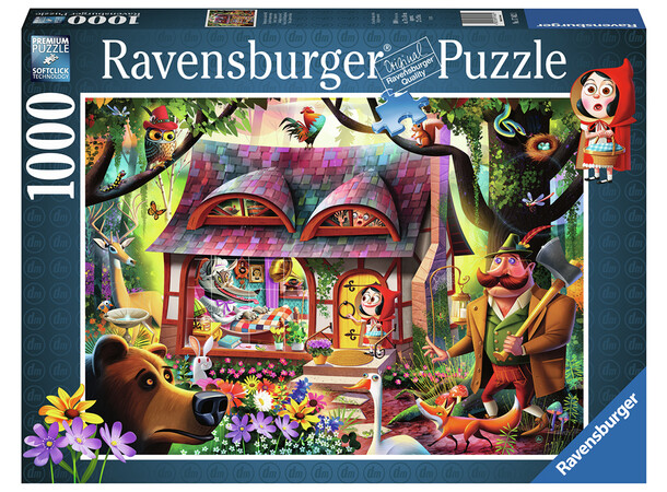 Come In Red Riding Hood 1000 bitar Ravensburger Puzzle Pussel 