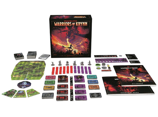 D&D Warriors of Krynn Brädspel Dragonlance 