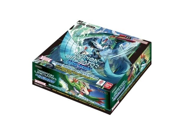 Digimon TCG Liberator Booster Box Digimon Card Game - EX-07