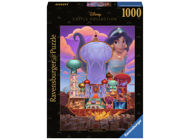 Disney Castle Jasmine 1000 bitar Ravensburger Puzzle Pussel 