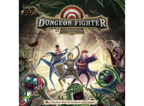 Dungeon Fighter Brädspel Second Edition 