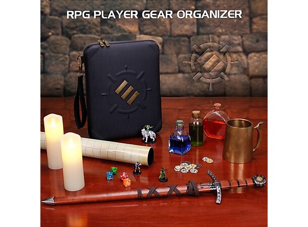 Enhance RPG Organizer Case - Svart