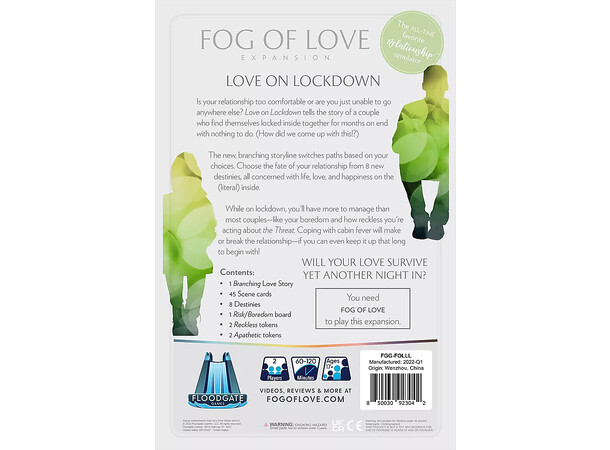 Fog Of Love Love on Lockdown Expansion Utvidelse til Fog of Love 