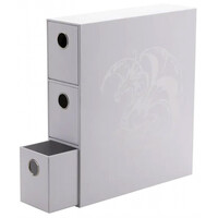 Fortress Card Drawers White Dragon Shield