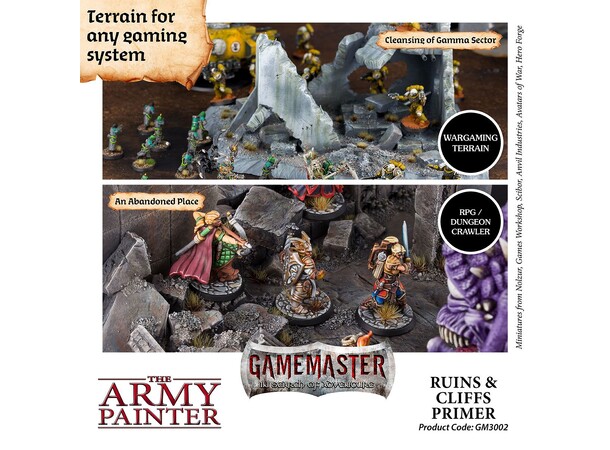 GameMaster Primer Ruins & Cliffs The Army Painter Terrain Primer 300ml 