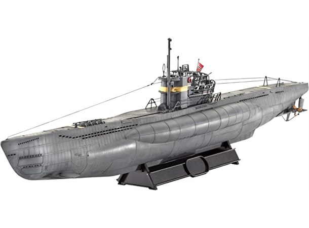German Submarine Type VII C/41 Atlantic Revell 1:144 Byggesett