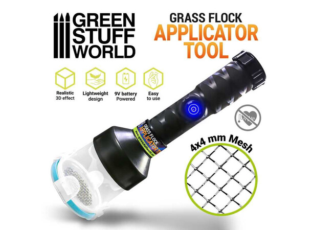 Grass Flock Applicator Tool Green Stuff World